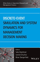 Read Pdf Discrete-Event Simulation and System Dynamics for Management Decision Making