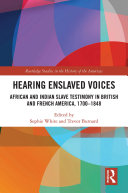 Read Pdf Hearing Enslaved Voices