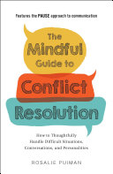 Read Pdf The Mindful Guide to Conflict Resolution
