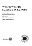 Who S Who In Science In Europe