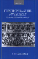 Read Pdf French Opera at the Fin de Siècle