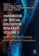 Read Pdf Handbook of Special Education Research, Volume II