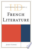 Historical Dictionary of French Literature pdf book
