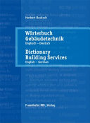 Dictionary building services