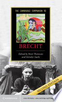 The Cambridge Companion To Brecht