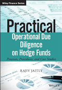 Read Pdf Practical Operational Due Diligence on Hedge Funds