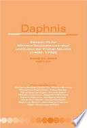 Daphnis Band 34-2005 / Heft 3-4