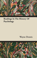 Read Pdf Readings In The History Of Psychology