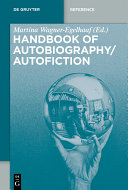Read Pdf Handbook of Autobiography / Autofiction