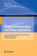 Read Pdf Mobile Communication and Power Engineering