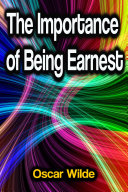 The Importance of Being Earnest Book