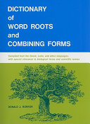 Dictionary Of Word Roots