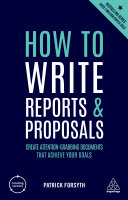 Read Pdf How to Write Reports and Proposals