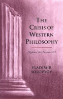 Read Pdf The Crisis of Western Philosophy