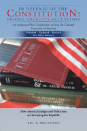 Read Pdf In Defense of the Constitution: Ending America’s Occupation