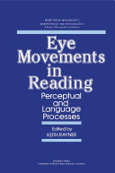 Eye Movements in Reading Book