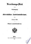 Verordnungsblatt für die Verwaltungszweige des österreichischen Handelsministeriums