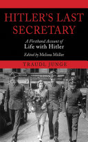 Read Pdf Hitler's Last Secretary