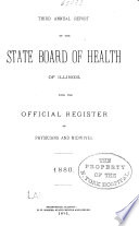 Annual Report Of The State Board Of Health Of Illinois 1880 81