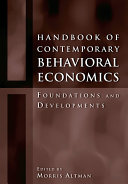 Read Pdf Handbook of Contemporary Behavioral Economics