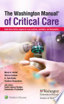 The Washington Manual Of Critical Care Sae