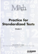 Math Advantage, Grade 3 Practice Standardized Test