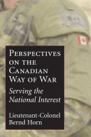 Read Pdf Perspectives on the Canadian Way of War