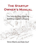The Startup Owner's Manual Book Cover