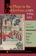 The Plum in the Golden Vase or, Chin P'ing Mei, Volume Four pdf