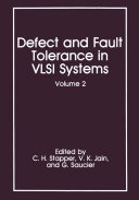 Defect and Fault Tolerance in VLSI Systems pdf