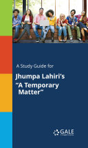 Read Pdf A Study Guide for Jhumpa Lahiri's 