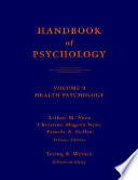 Handbook Of Psychology Health Psychology
