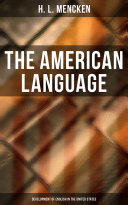 Read Pdf The American Language: Development of English in the United States