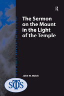 Read Pdf The Sermon on the Mount in the Light of the Temple
