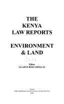 The Kenya law reports