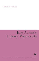 Read Pdf Jane Austen's Literary Manuscripts