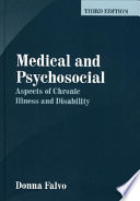 Medical And Psychosocial Aspects Of Chronic Illness And Disability