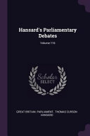 Hansard s Parliamentary Debates 
