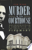 Book Murder in the Courthouse