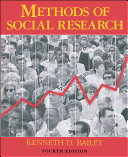 Read Pdf Methods of Social Research, 4th Edition