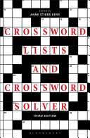 Crossword Lists and Crossword Solver Book