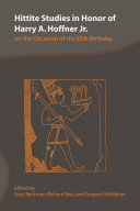 Read Pdf Hittite Studies in Honor of Harry A. Hoffner Jr. on the Occasion of His 65th Birthday