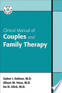 Clinical Manual Of Couples And Family Therapy