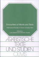 Encounters of Words and Texts