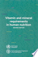 Vitamin And Mineral Requirements In Human Nutrition