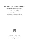 Kataloge der Herzog August Bibliothek Wolfenbüttel: die Neue Reihe