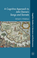 Read Pdf A Cognitive Approach to John Donne’s Songs and Sonnets
