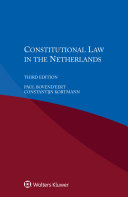 Read Pdf Constitutional Law in the Netherlands