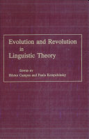 Read Pdf Evolution and Revolution in Linguistic Theory