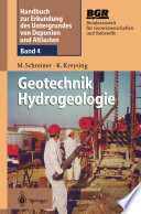 Geotechnik Hydrogeologie